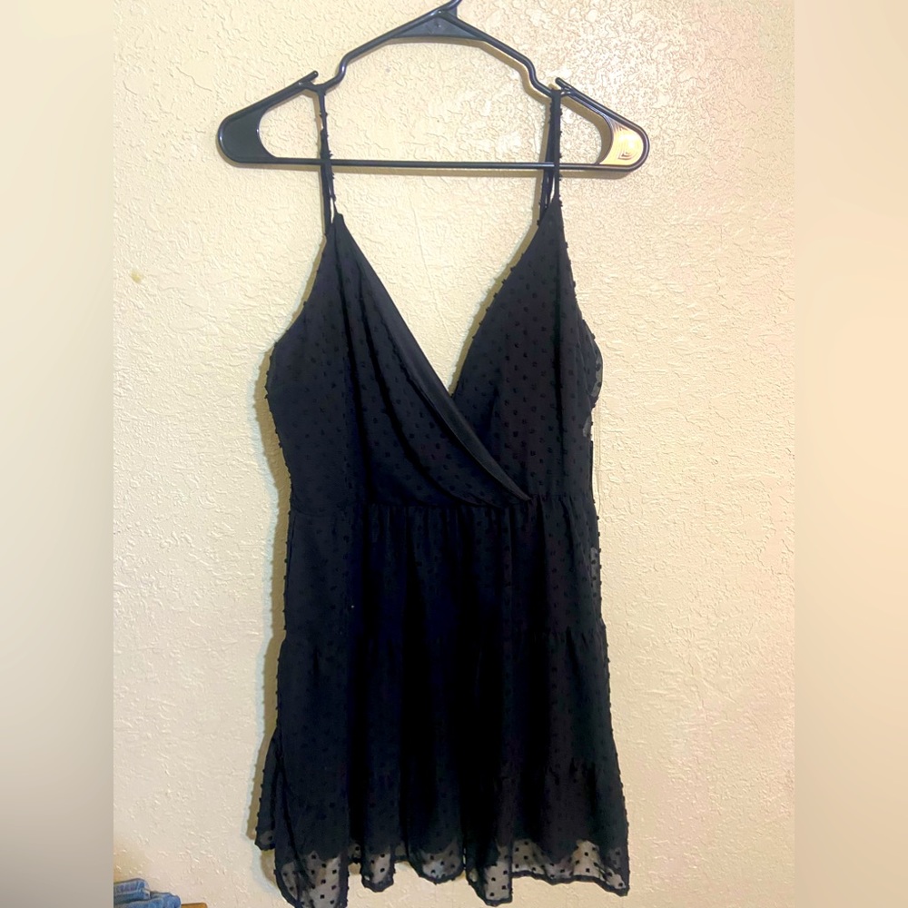 Mesh dress XL black trixxi